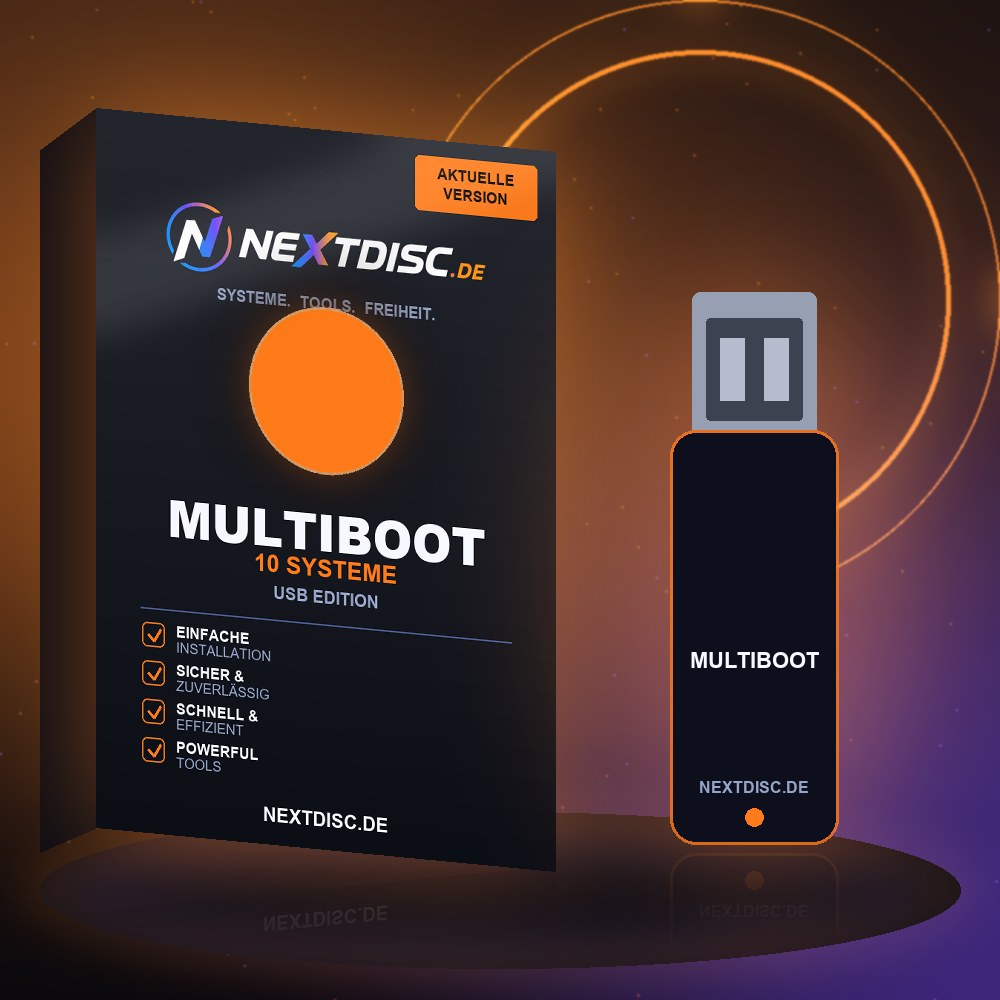 NexDisc Multiboot USB — 10 Systeme – Bild 3